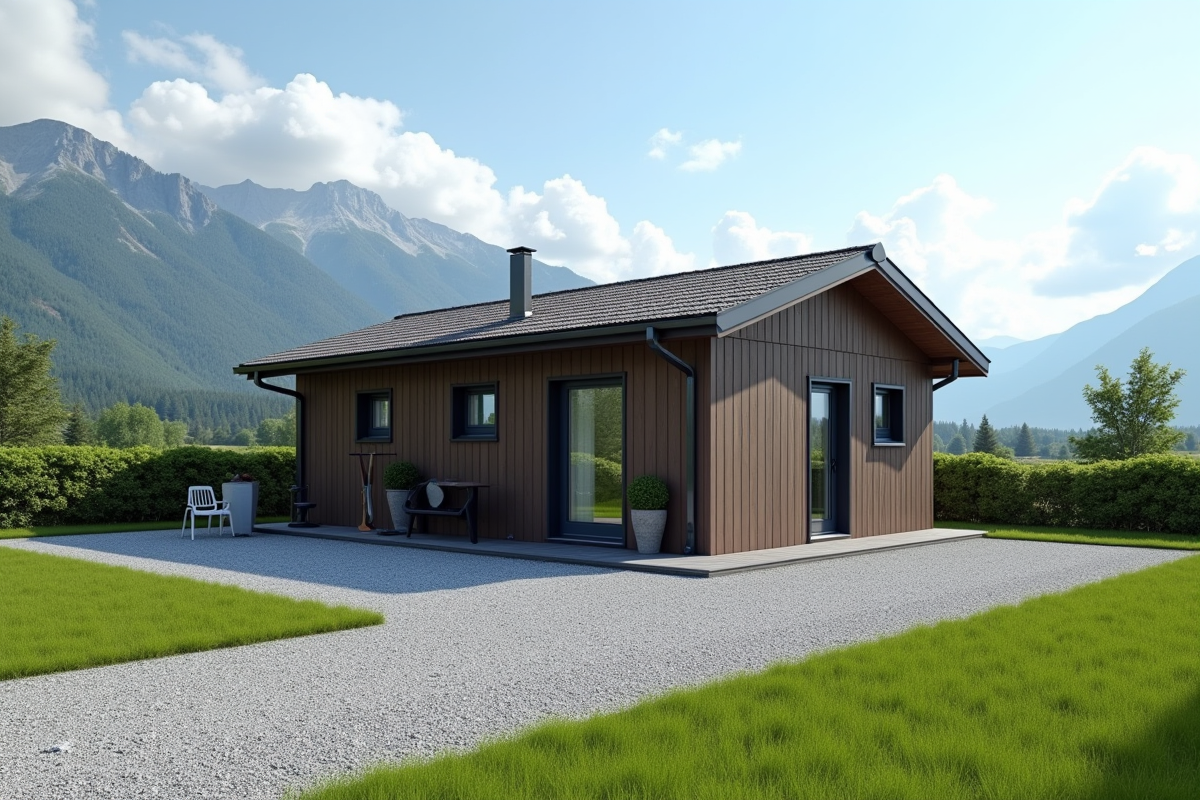 chalet terrain