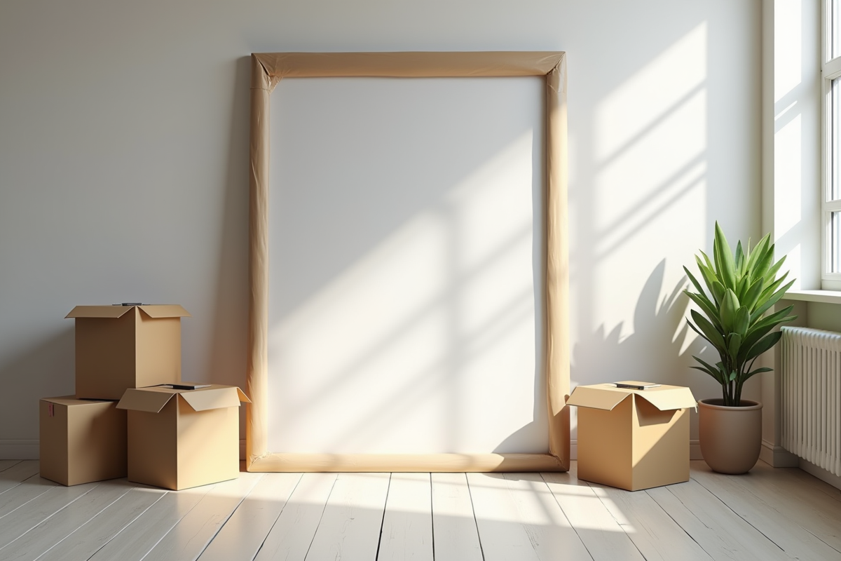 emballage tableaux