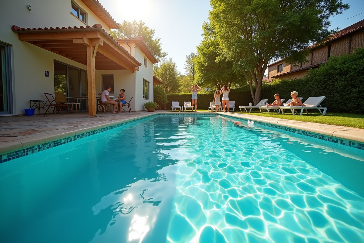 piscine été