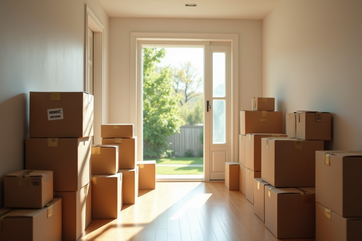 cartons déménagement
