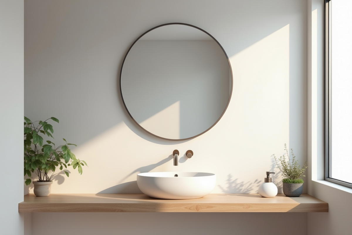 lavabo miroir