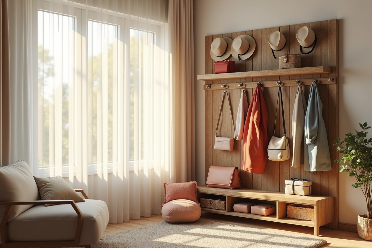porte-manteau bois
